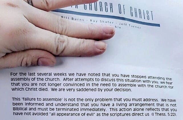 A Tennessee Church S Form Of Church Discipline Goes Viral Christian News Now A Tennessee Church S Form Of Church Discipline Goes Viral Christian News Now